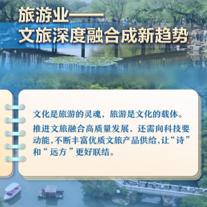 旅游业——文旅深度融合成新趋势