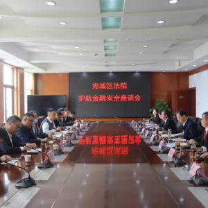 南阳宛城区法院：“法院+银行”协同发力，推动防范化解金融风险 ...